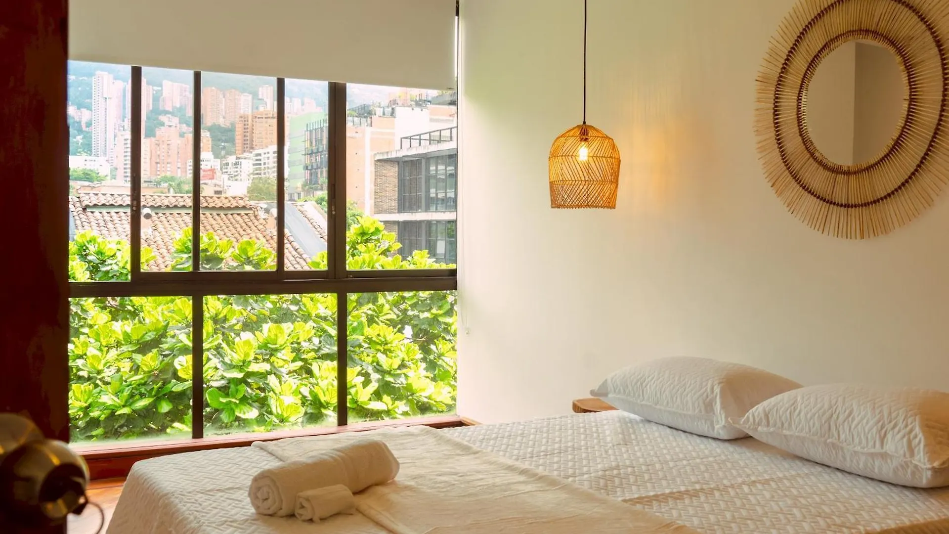 Apartamento Elegante Habitacion Bano Compartido En Poblado-B11 Medellín Colômbia